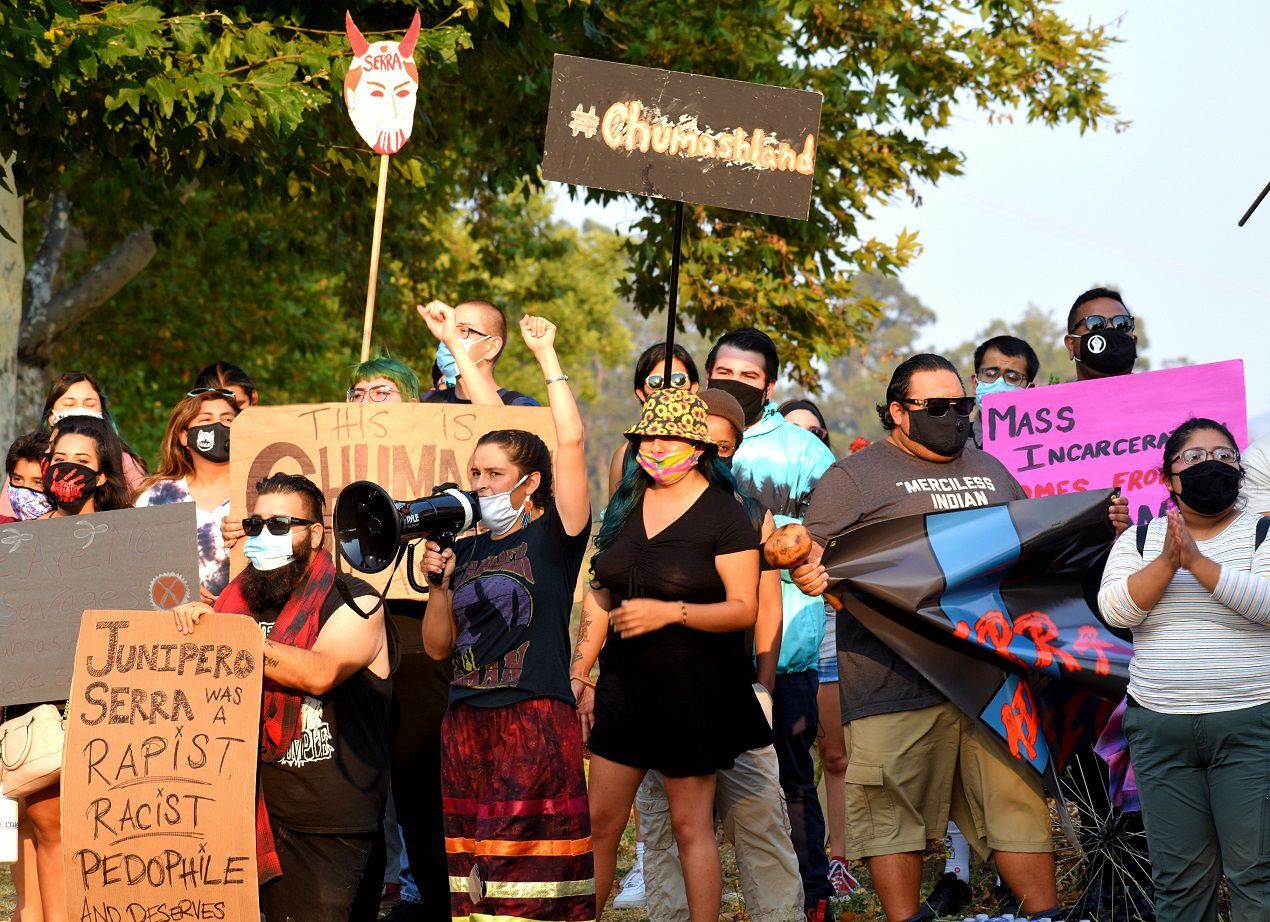 082220 Serra protest 000